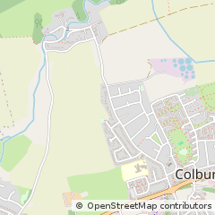 Map of Catterick Garrison, North Yorkshire