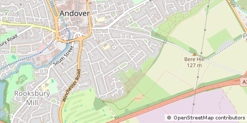 Map of Andover