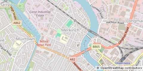 Map of Inverness