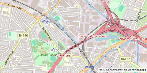 Map of Birmingham