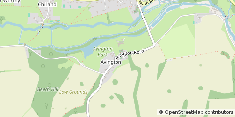 Map of Winchester