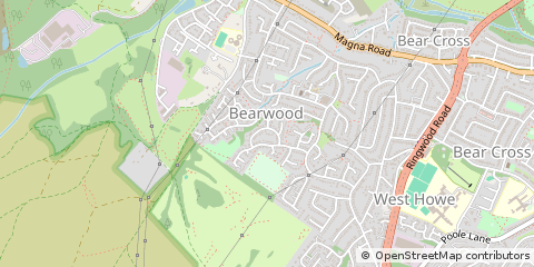 Map of Bournemouth