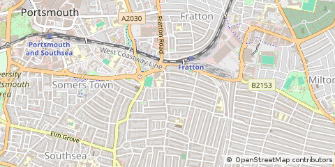 Map of Southsea