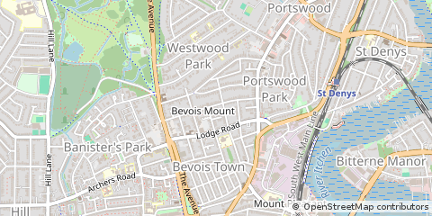 Map of Southampton