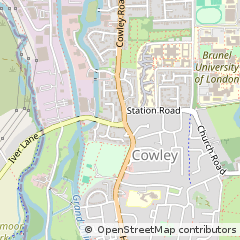 Map of Uxbridge