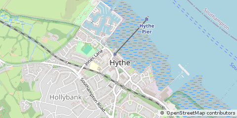 Map of Southampton, Hamshire