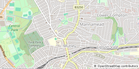 Map of Plymouth