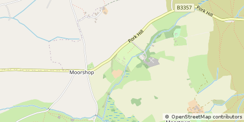 Map of Tavistock, Devon