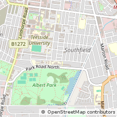 Map of Middlesbrough