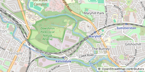 Map of Glasgow