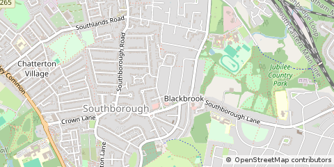 Map of Bromley, Kent