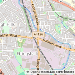 Map of Wolverhampton, West Midlands