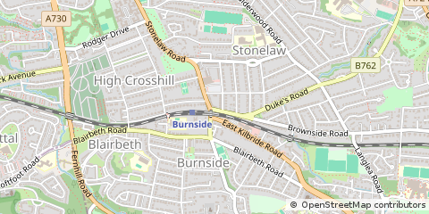 Map of Glasgow