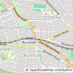 Map of Glasgow