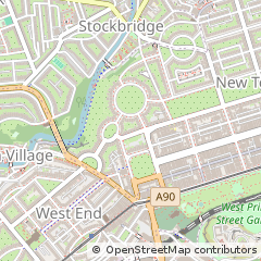Map of Edinburgh