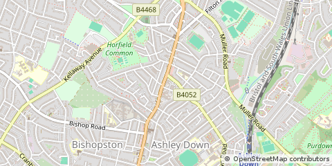 Map of Bristol