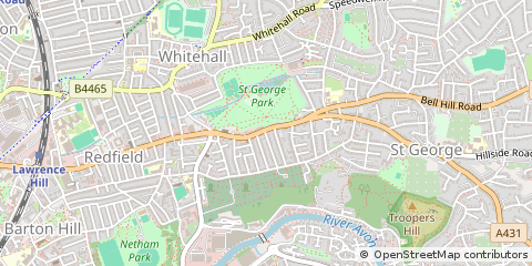 Map of Bristol