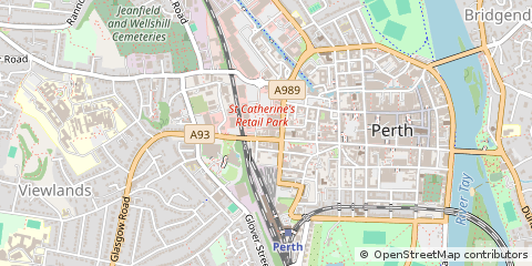 Map of Perth