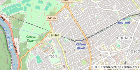 Map of Bristol