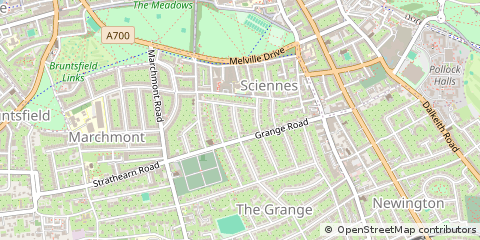 Map of Edinburgh