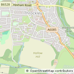 Map of Newcastle Upon Tyne