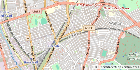Map of Liverpool