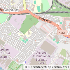 Map of Liverpool, Merseyside