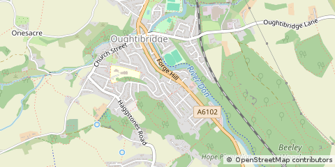 Map of Sheffield