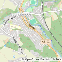 Map of Sheffield