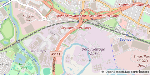 Map of Derby