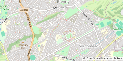 Map of Bristol