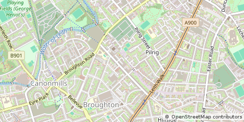 Map of Edinburgh
