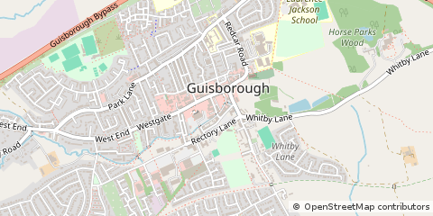 Map of Guisborough