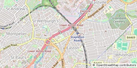 Map of Bristol