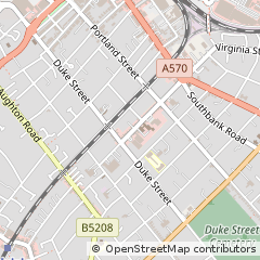 Map of Southport