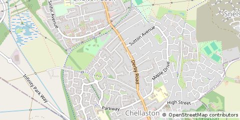 Map of Derby