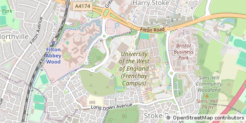 Map of Bristol
