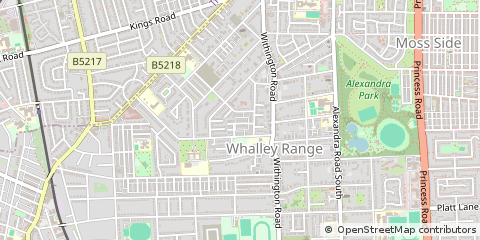 Map of Manchester