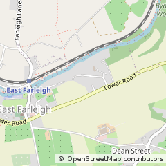 Map of Maidstone, Kent