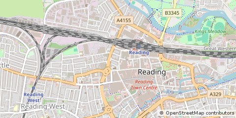 Map of Reading