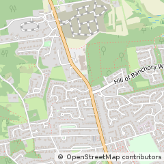 Map of Banchory, Aberdeenshire