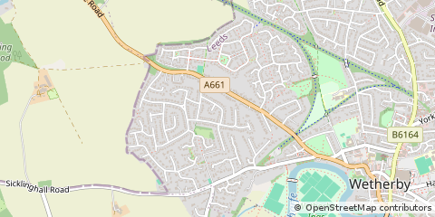 Map of Wetherby
