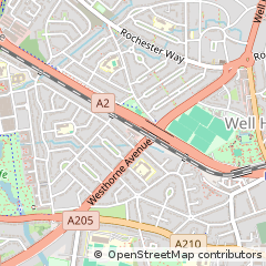 Map of Eltham, London