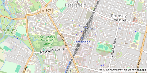 Map of Cambridge