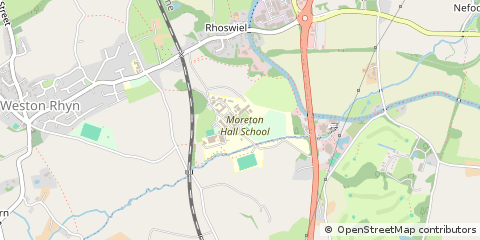 Map of Oswestry