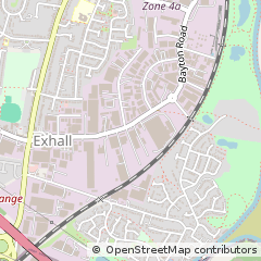 Map of Coventry, West Midlands