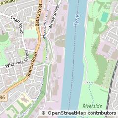 Map of Newcastle Upon Tyne