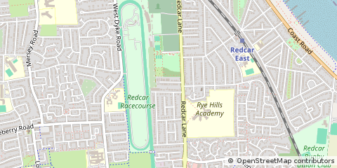 Map of Redcar