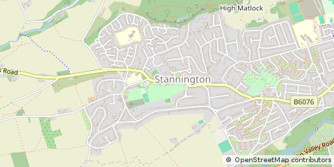 Map of Sheffield