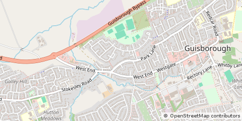 Map of Guisborough